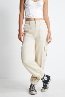 beige cargo pants urban outfitters