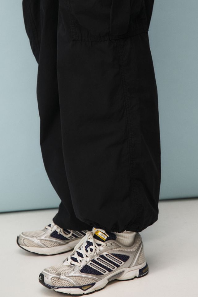 BDG Black Parachute Cargo Pants #3