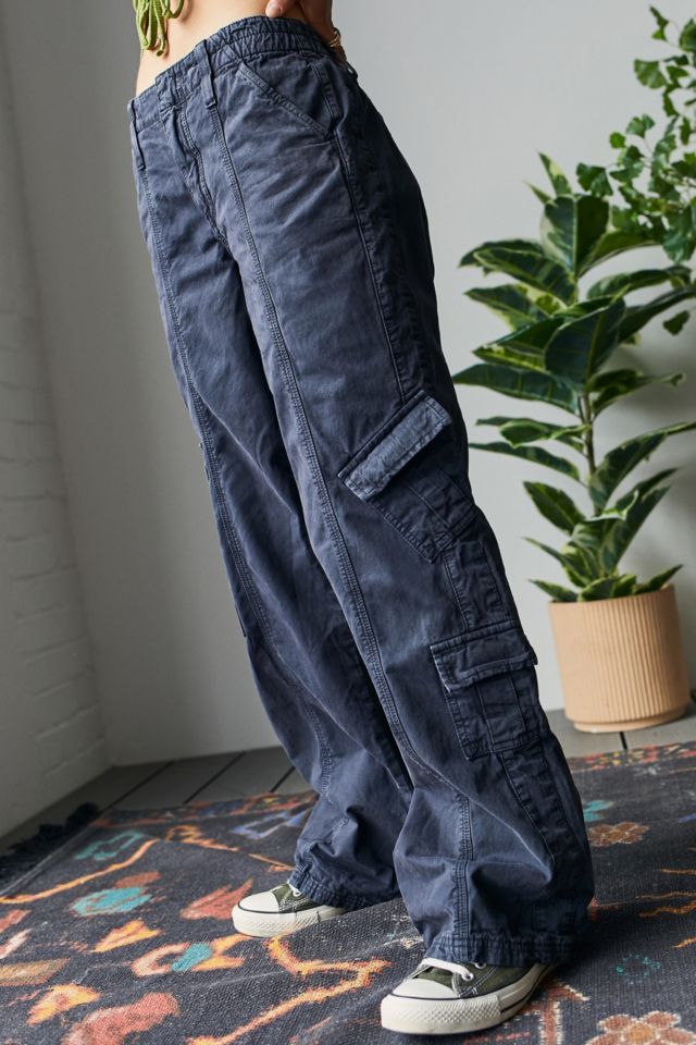 Urban outfitters best sale blue cargo pants