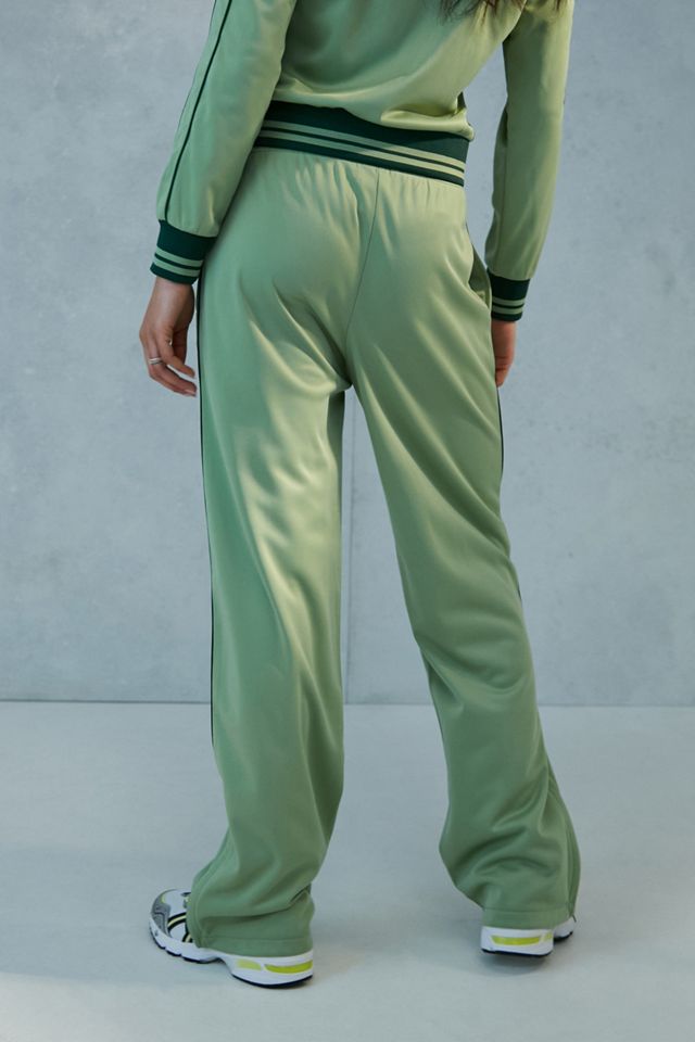 iets frans... Green Tricot Straight Leg Track Pants #2