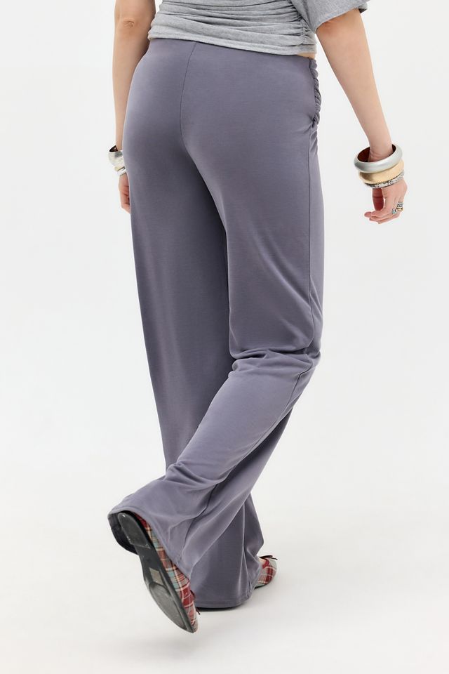 Pantaloni in Cupro con Laccetti Laterali Silence + Noise #3
