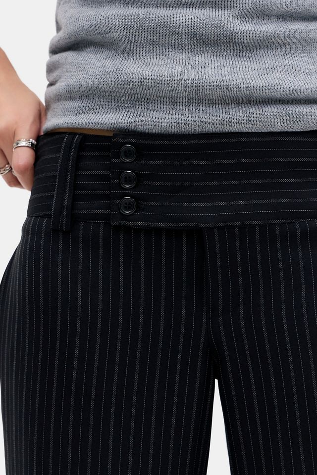 Pantaloni a zampa a vita bassa UO Charlie #2