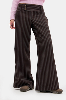 UO Charlie Low Rise Flared Trousers Product Page