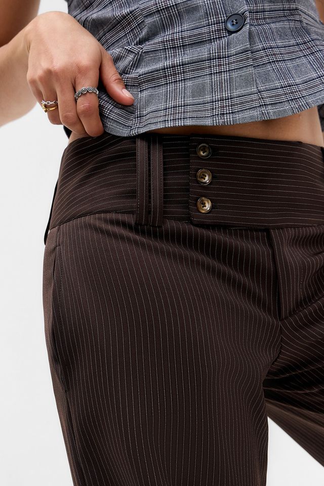 Pantalones Acampanados de Tiro Bajo UO Charlie #2