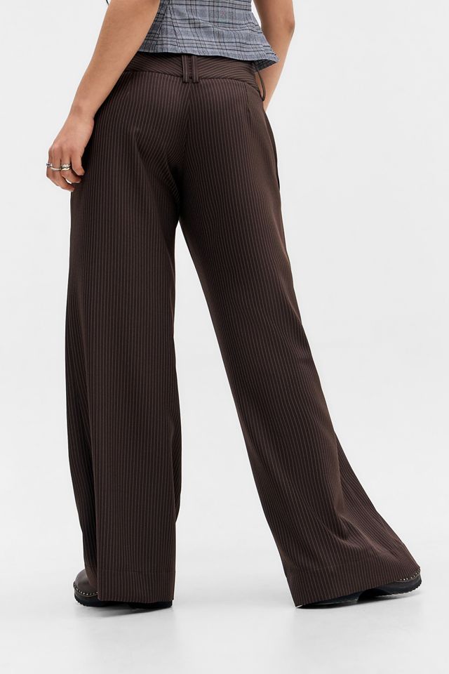 Pantalones Acampanados de Tiro Bajo UO Charlie #3