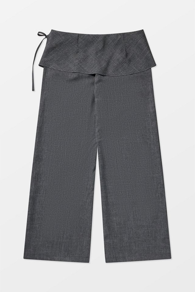 UO Side Tie Skirt Trousers #7