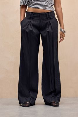 Pantalon rayé UO