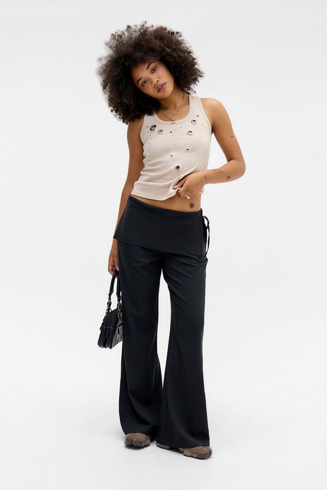 UO Seitlich gebundene Rockhose #1