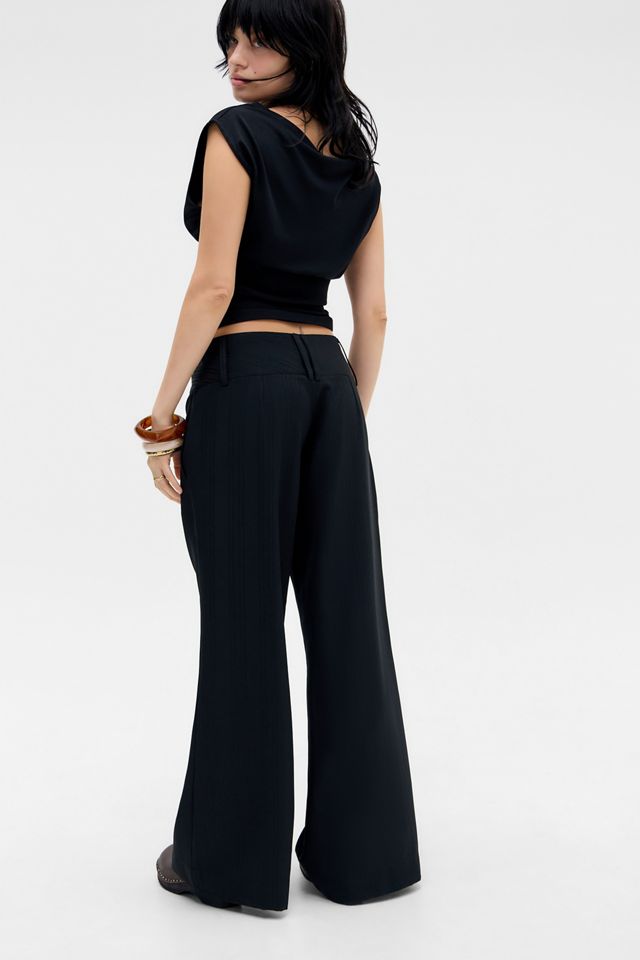 Pantalons évasés taille basse UO Charlie #3