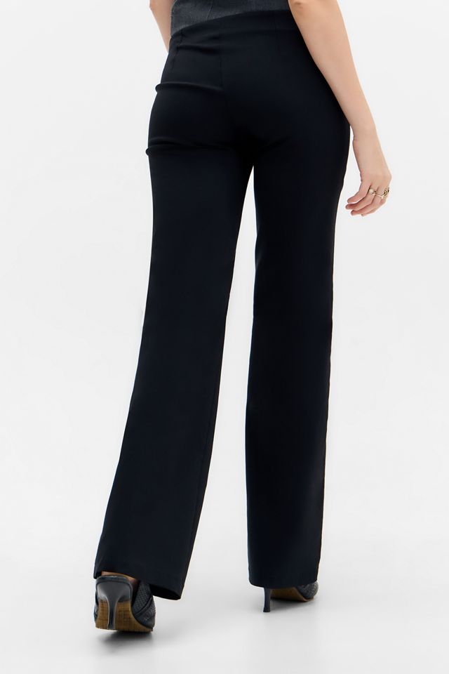 UO Hailey Low Rise Flare Bengaline Trousers #2