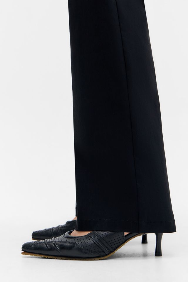 UO Hailey Low Rise Flare Bengaline Trousers #3