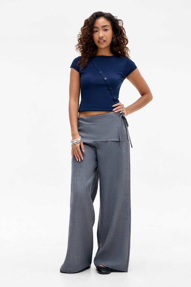 UO Side Tie Skirt Trousers #1