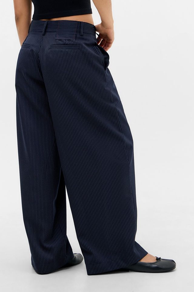 Pantaloni Sartoriali UO Danni con Fronte Avvolgente #3