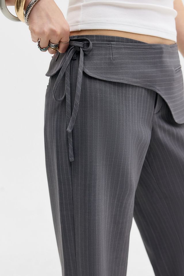 Pantaloni UO Tally con Cintura a Vita Bassa #2