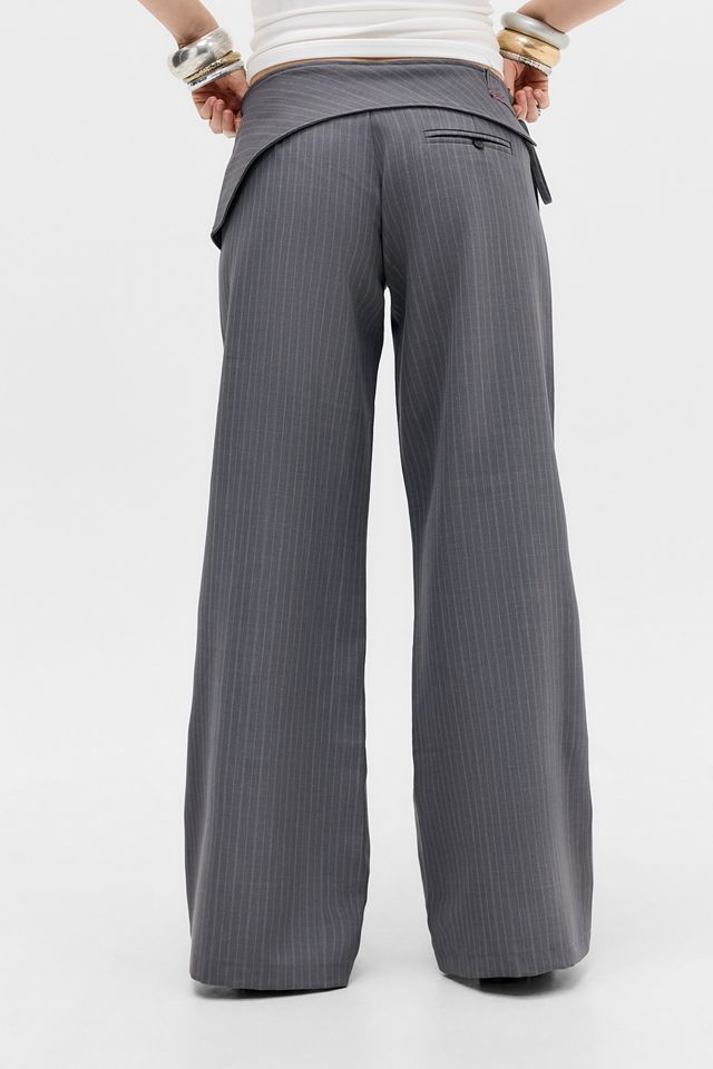Pantaloni UO Tally con Cintura a Vita Bassa #3