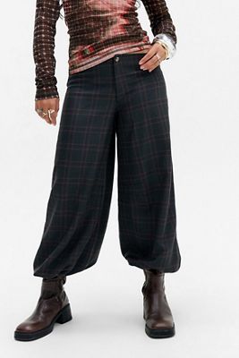 UO Juno Pantaloon Karierte Hose