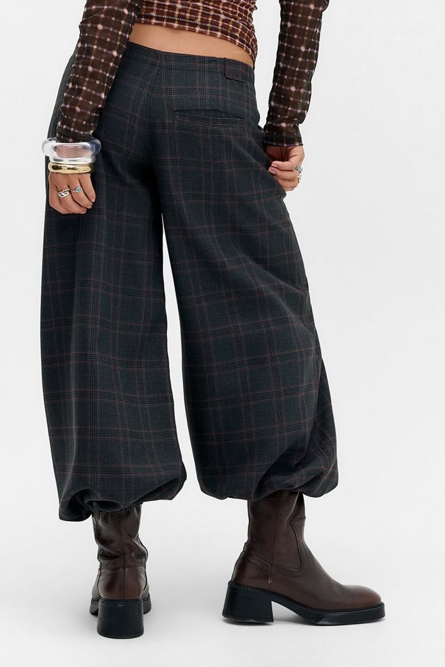 UO Juno Pantaloon Check Trousers #2