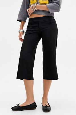 UO Suzie Bengaline Crop Trousers