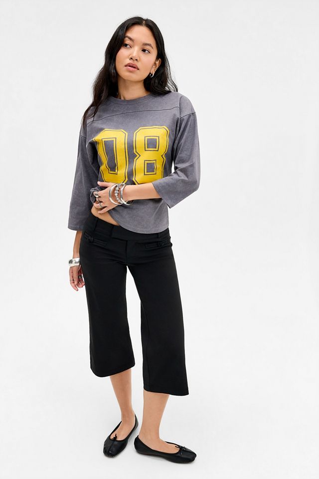 Pantalon court Suzie en bengaline UO #1