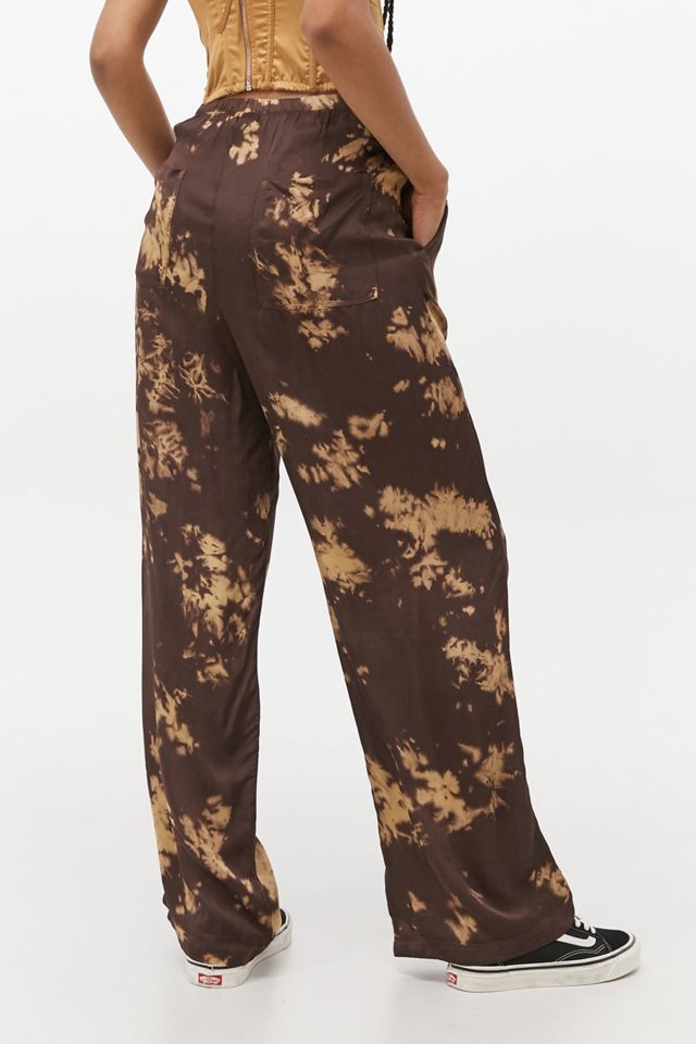 Pantalones UO Satin Tie-Dye #1