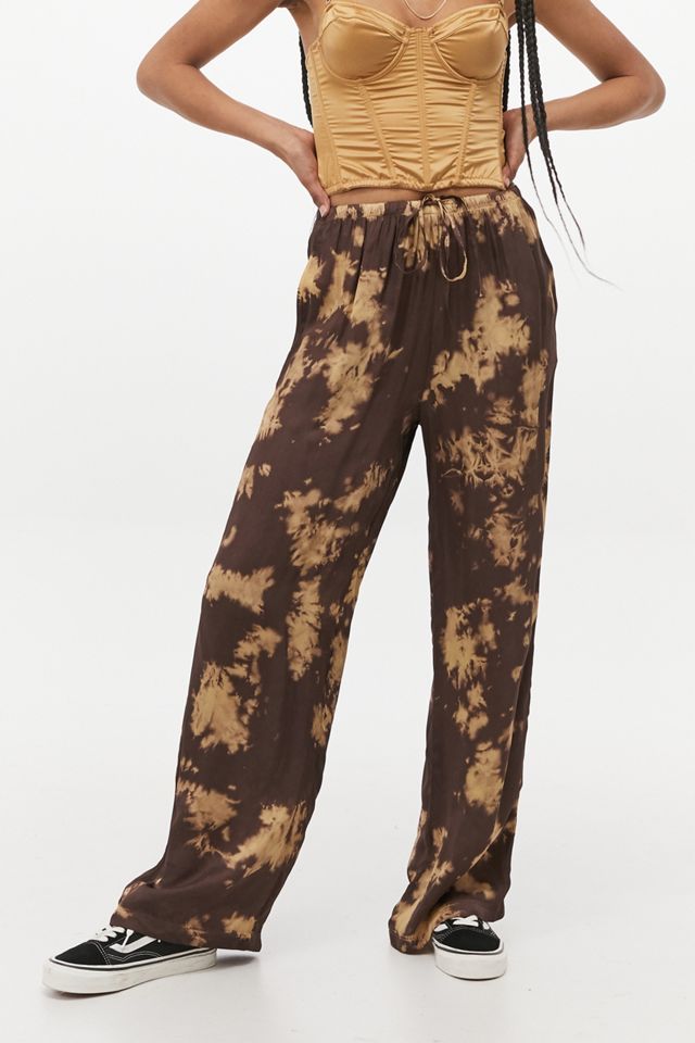 Pantalones UO Satin Tie-Dye #2