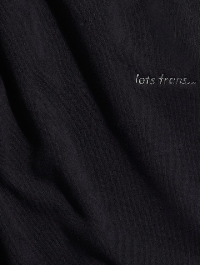iets frans... Black Cuffed Joggers #6