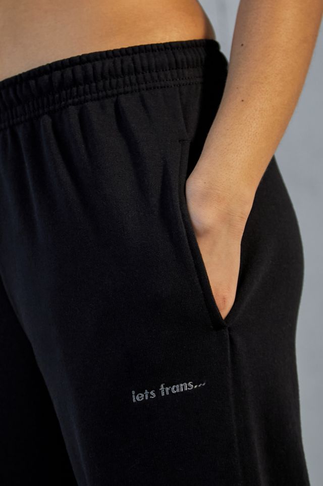 iets frans... Black Cuffed Joggers #3