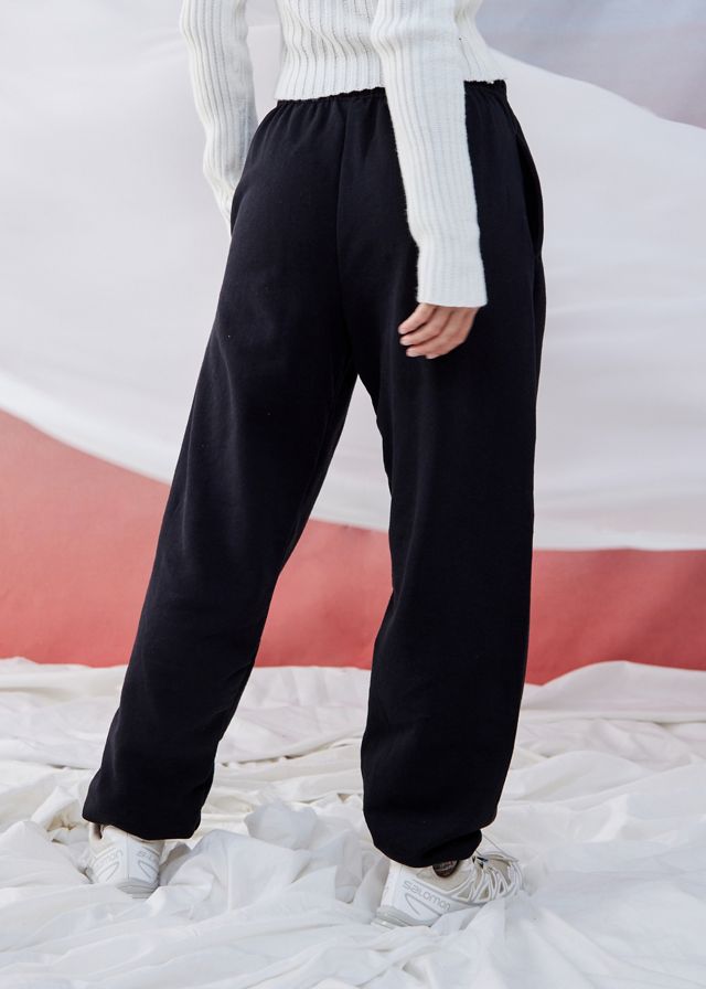 iets frans... Black & Gold Cuffed Joggers #3