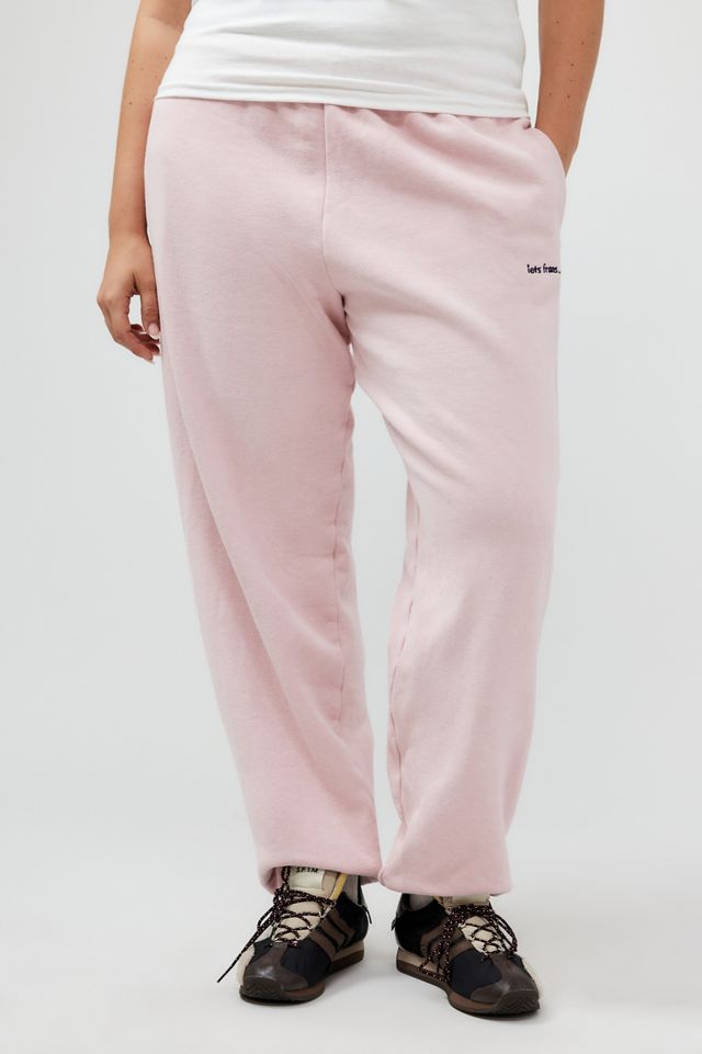 iets frans... Pink Cuffed Joggers #4