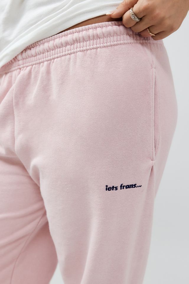 iets frans... Pink Cuffed Joggers #5