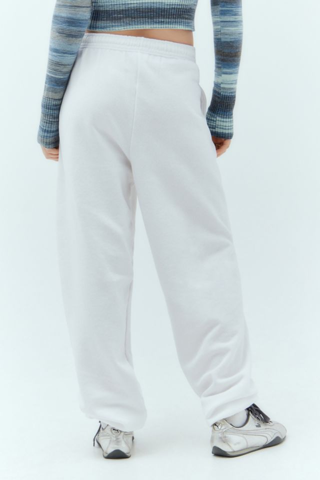 iets frans Optic White Cuffed Jogger Pants Urban Outfitters UK