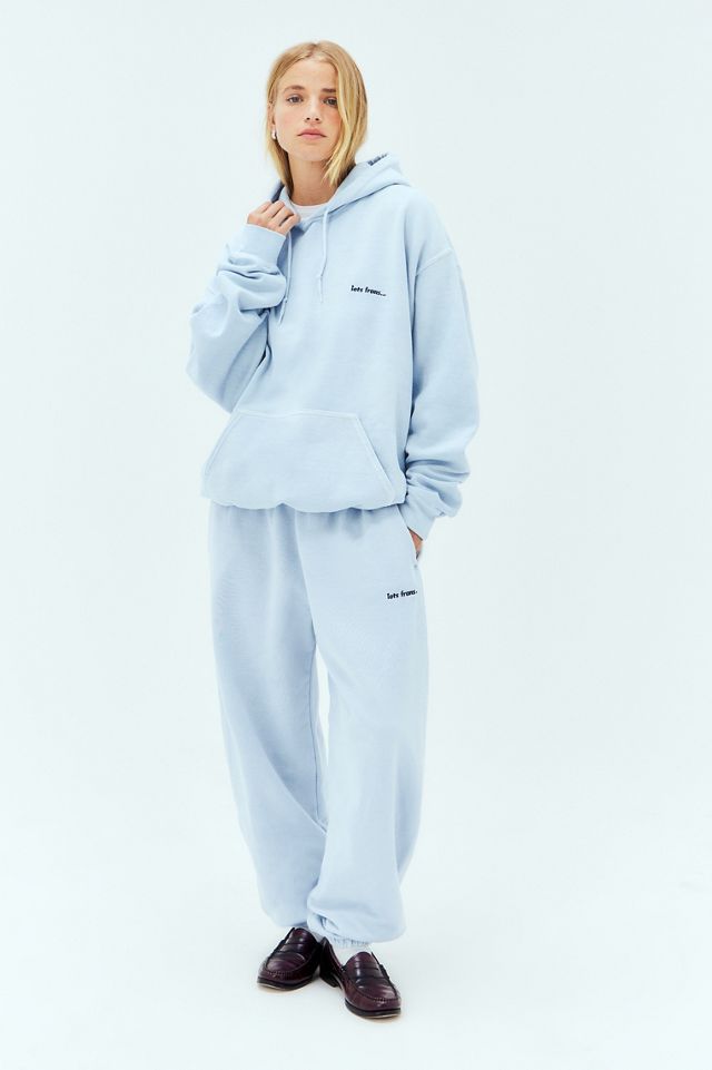 iets frans... Ice Blue Cuffed Joggers #1