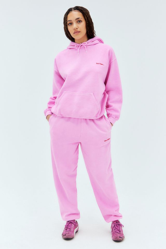 iets frans... Hot Pink Cuffed Joggers #1