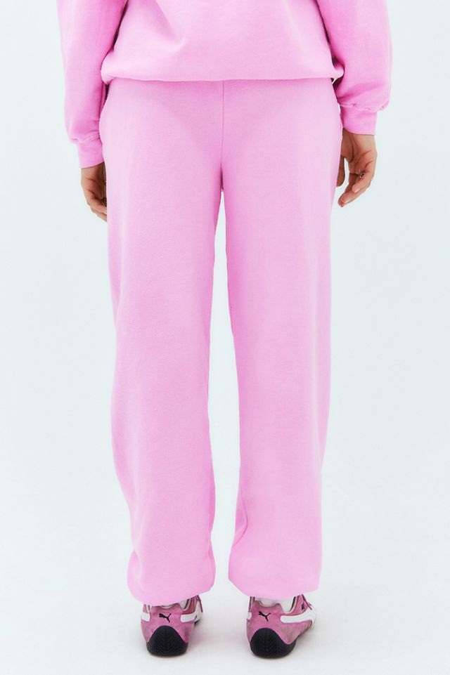 iets frans... Hot Pink Cuffed Joggers #3