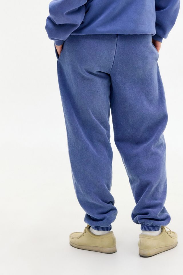 iets frans... Joggers bleus en denim retroussés #3