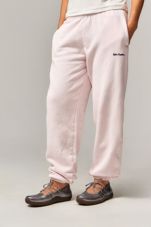 Urban outfitters pink sweatpants sale