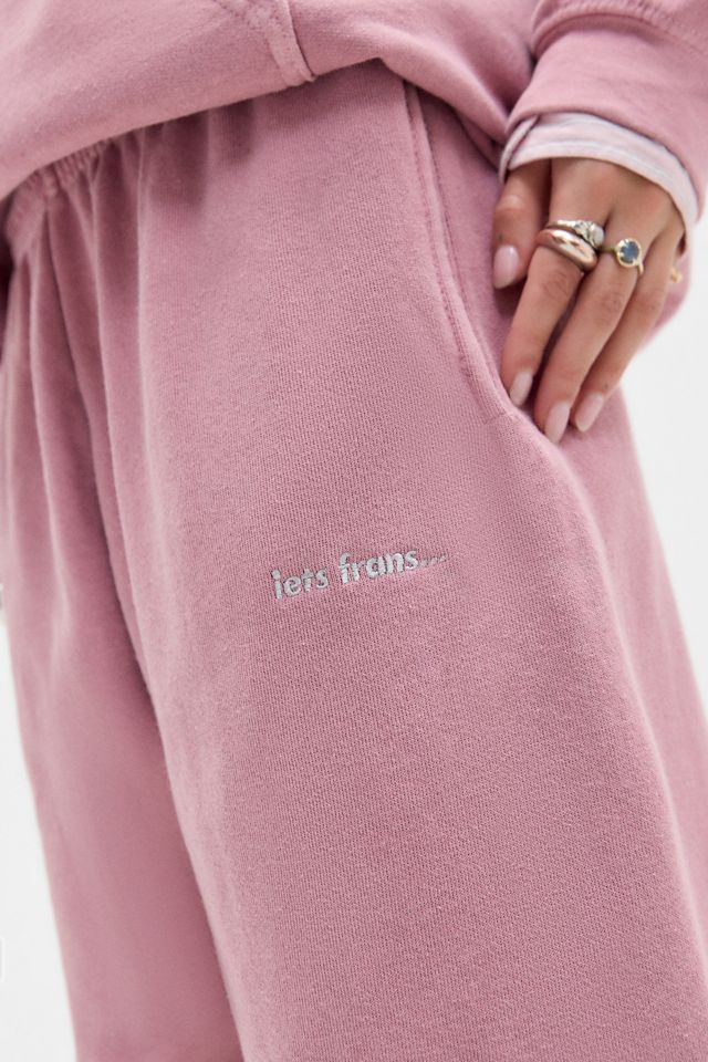 iets frans... Joggers Rosa Maialino con Polsini #2