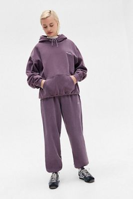 iets frans... Plum Cuffed Jogginghosen