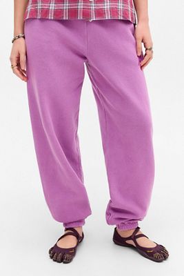 iets frans... Fuchsia Cuffed Joggers