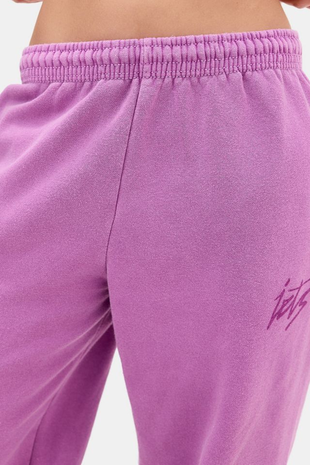 iets frans... Fuchsia Jogginghose mit Bündchen #2