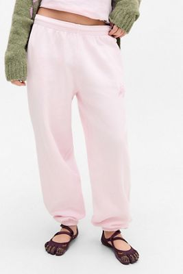 iets frans... Pantaloni da jogging con polsino rosa Whisper