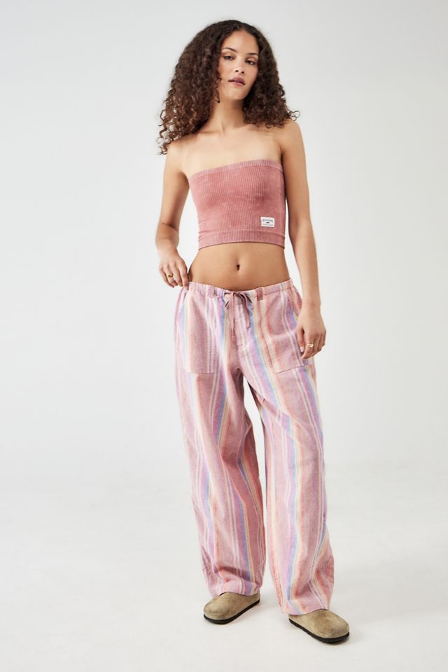BDG Cody Striped Linen Cocoon Cargo Pants #2