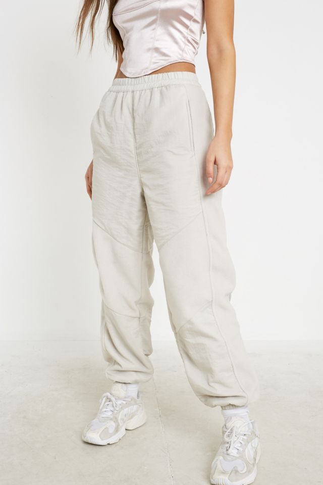 UO Fleece Mix Track Pants | Urban Outfitters UK