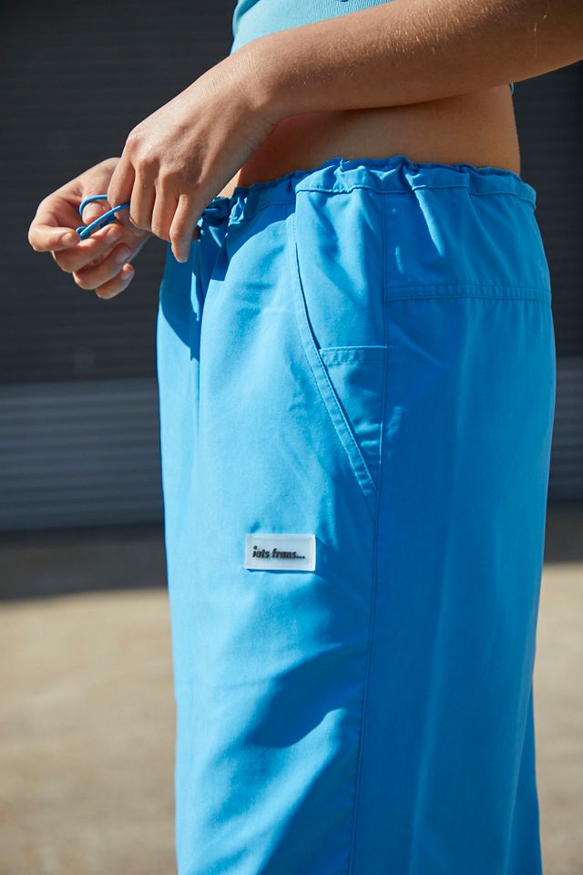 iets frans... Blue Woven Balloon Pants  #2
