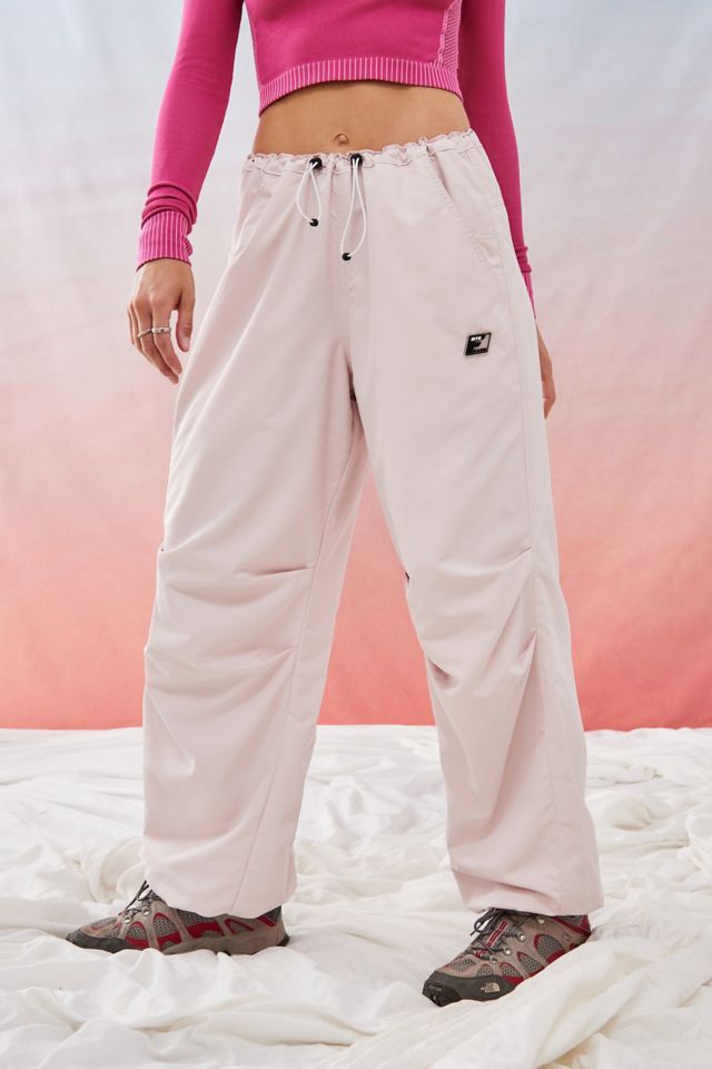 Pink parachute hot sale pants