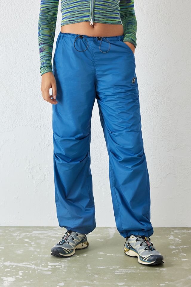 iets frans... Shiny Blue Woven Balloon Pants #1