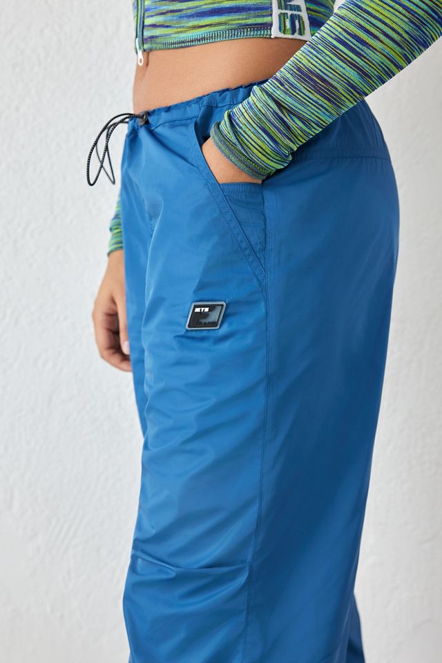 iets frans... Shiny Blue Woven Balloon Pants #2