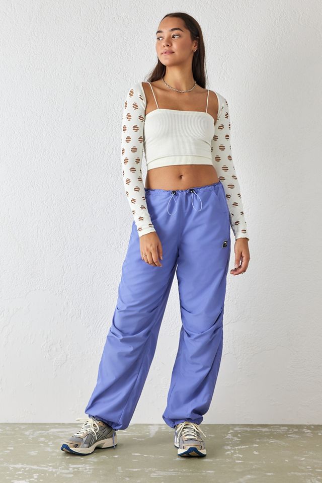 iets frans... Purple Woven Balloon Pants