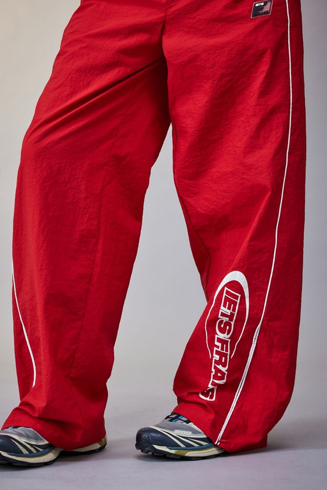 iets frans... Red 90s Track Pants #1