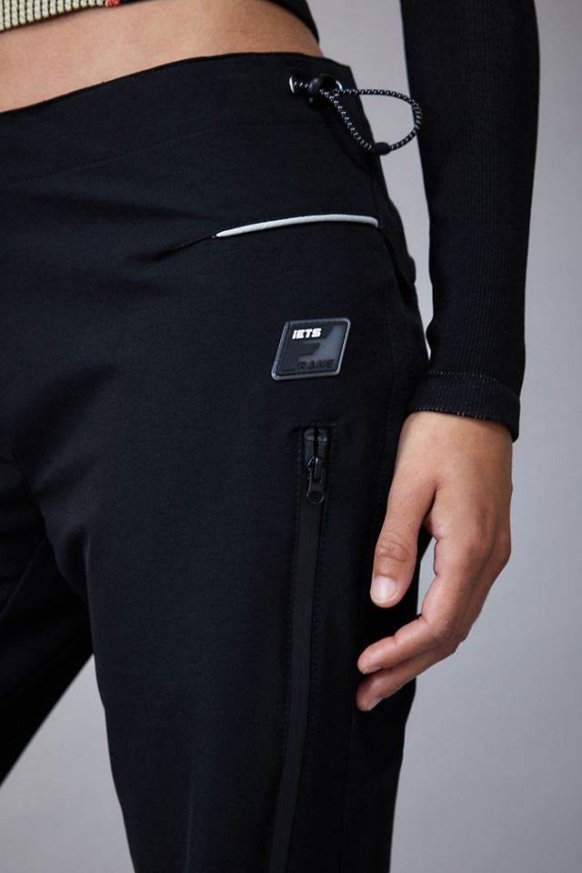 iets frans... Black Ski-Tech Flare Pants  #2